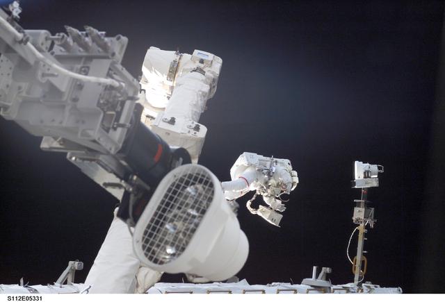 NASA image: MS Wolf during EVA 2