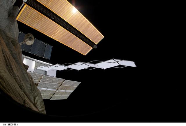 NASA image: Radiator on S0 truss after remote deployment