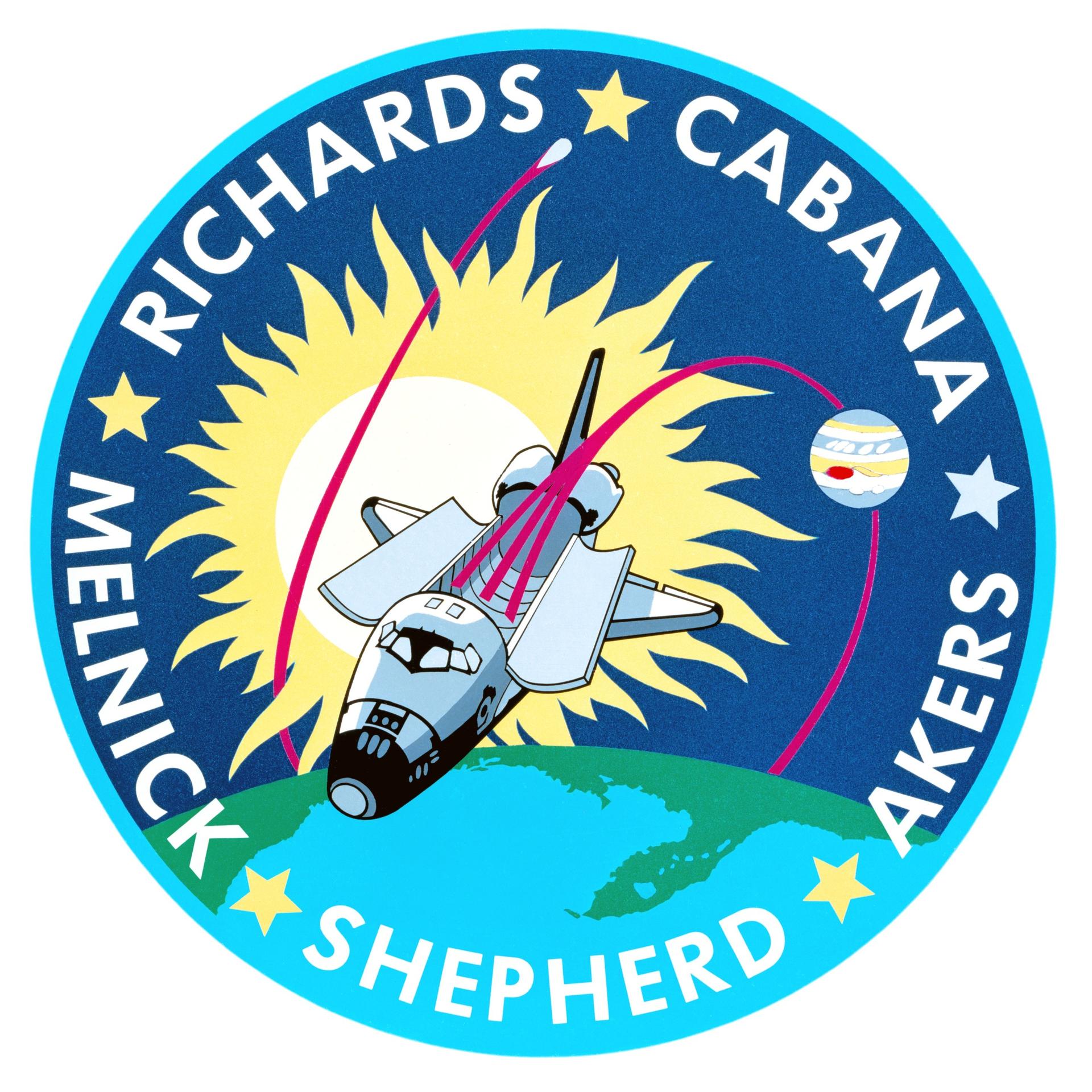 STS-41 Discovery, Orbiter Vehicle (OV) 103, crew insignia
