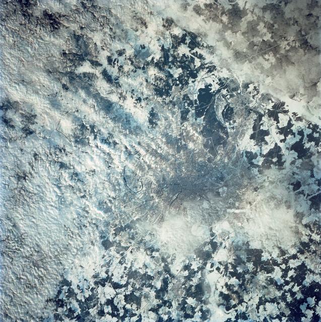 NASA image: STS-42 Earth observation of Moscow taken aboard Discovery, OV-103