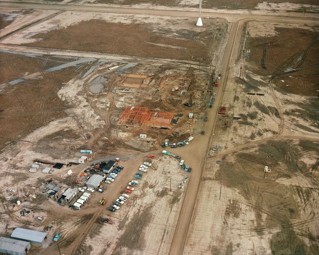 NASA image: BLDG. 25 - AERIAL - MSC