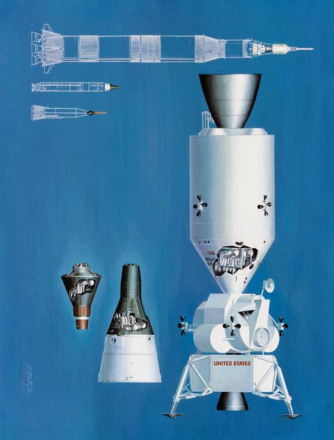 NASA image: GEMINI SPACECRAFT - ARTIST CONCEPT