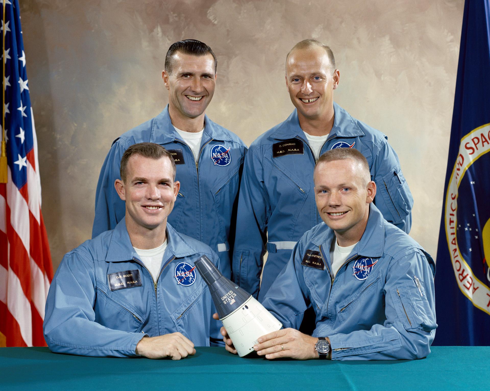 The prime and backup crews for Gemini 8.