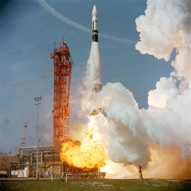 NASA image: LIFTOFF - GEMINI-TITAN (GT)-8 - ATLAS/AGENA - CAPE