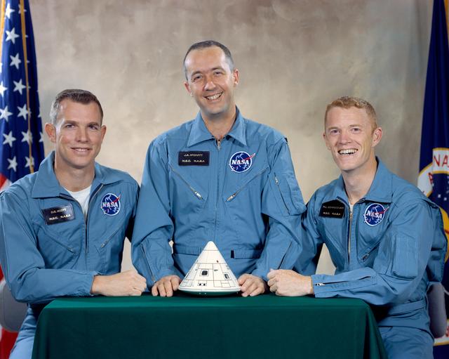NASA image: Portrait - Apollo 9 - Prime Crew