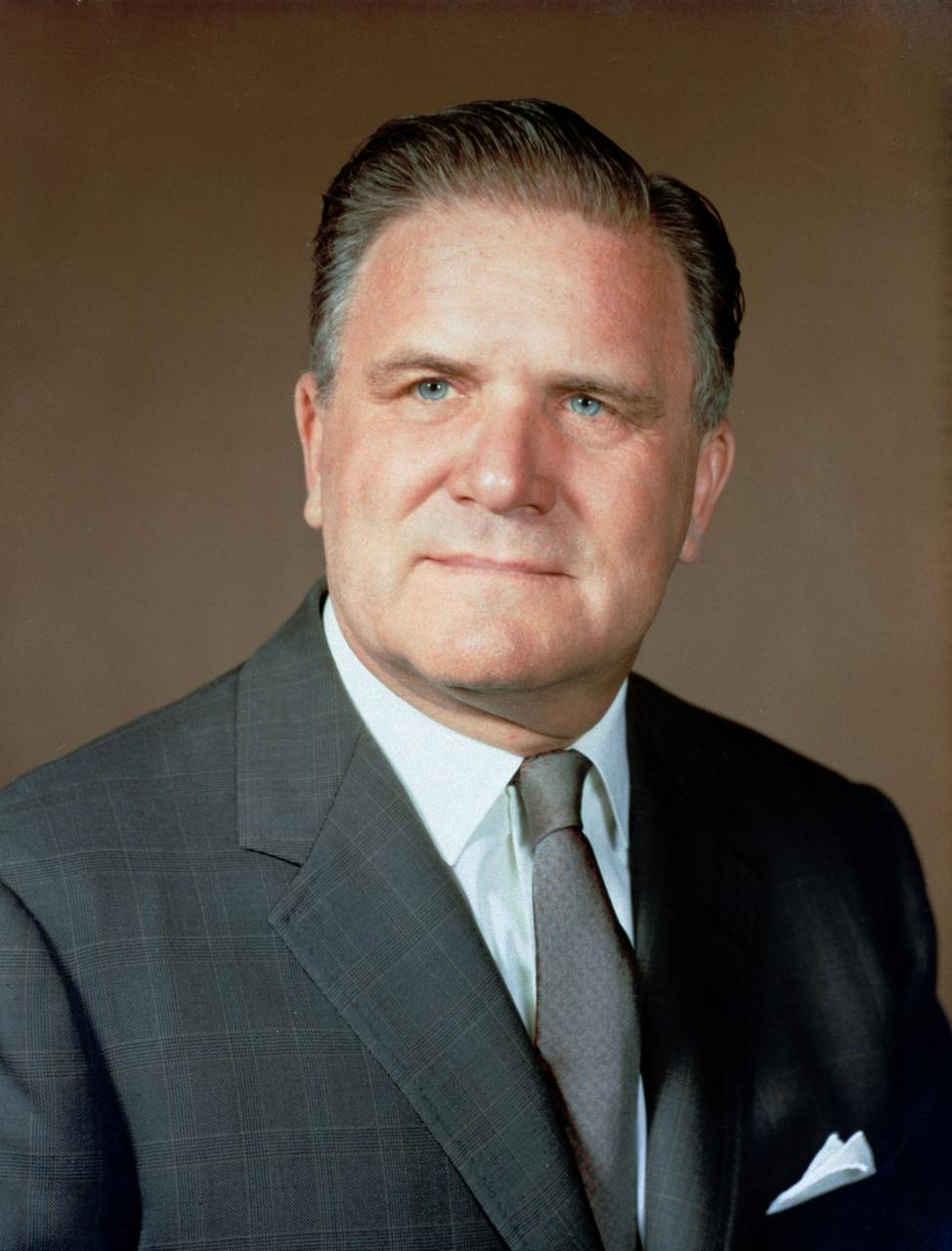 S66-39060 --- Dr. James E. Webb, NASA Administrator -- February 14, 1961 - October 7, 1968 (Died 03/27/92)