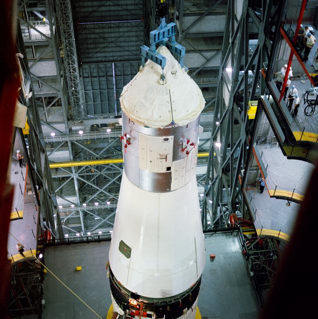 NASA image: APOLLO SPACECRAFT 017 - VERTICAL ASSEMBLY BLDG. (VAB) - KSC