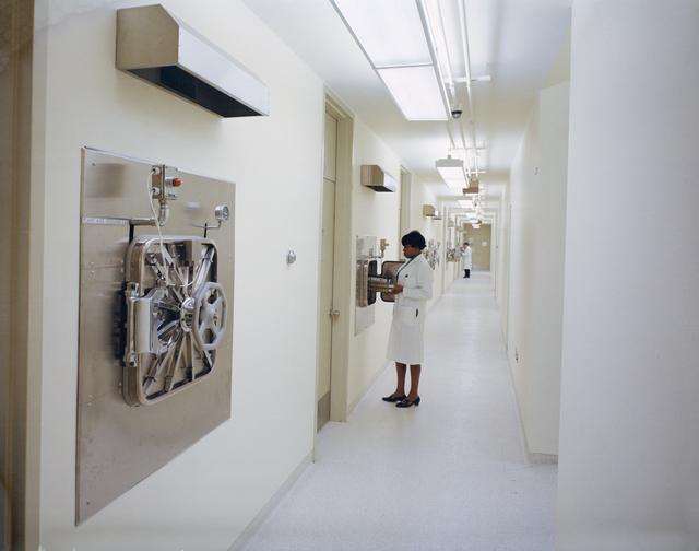 NASA image: Biological Test Laboratory, Sample Operations Area