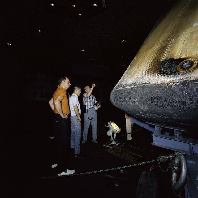 NASA image: Apollo 6 (AS-502) Pacific Recovery