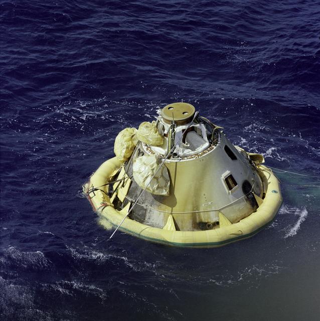 NASA image: Apollo 6 (AS-502) Pacific Recovery