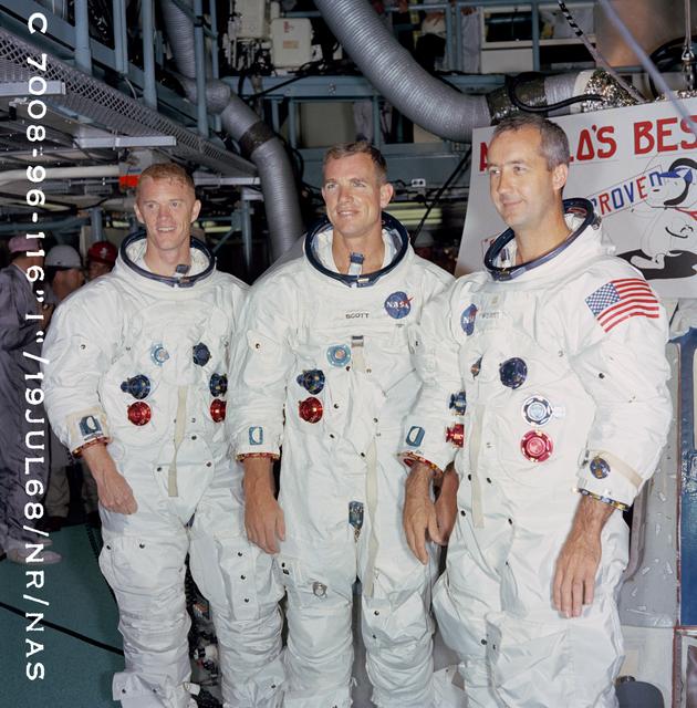 NASA image: Apollo 9 - Prime Crew - Apollo Command Module (CM)-103 - Post-Test