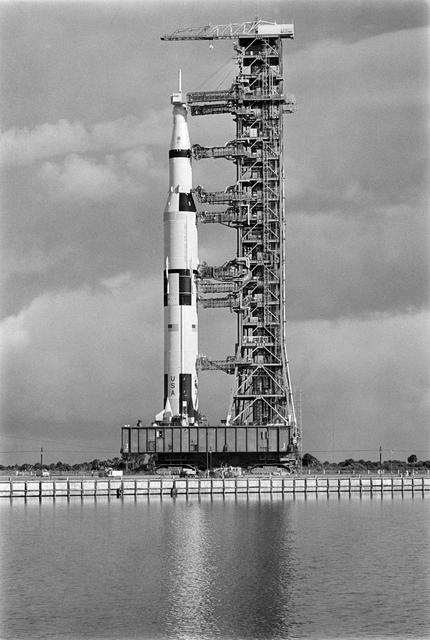 NASA image: Prelaunch - Apollo 8 (Rollout) - KSC