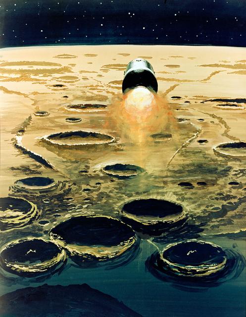 NASA image: Art Concepts - Apollo VIII
