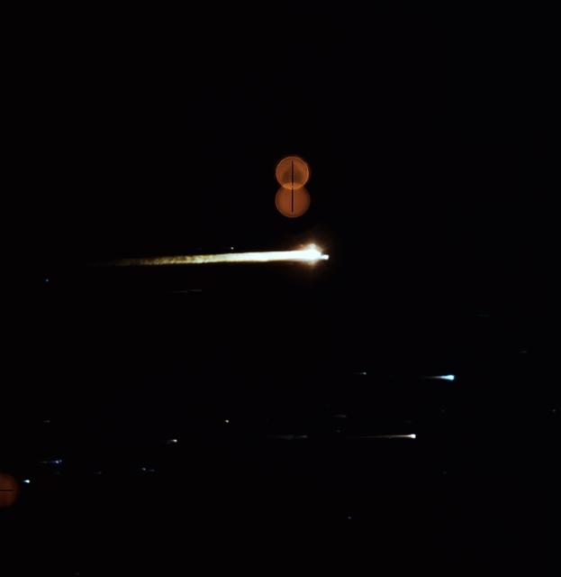 NASA image: Apollo 8 reentry photograph