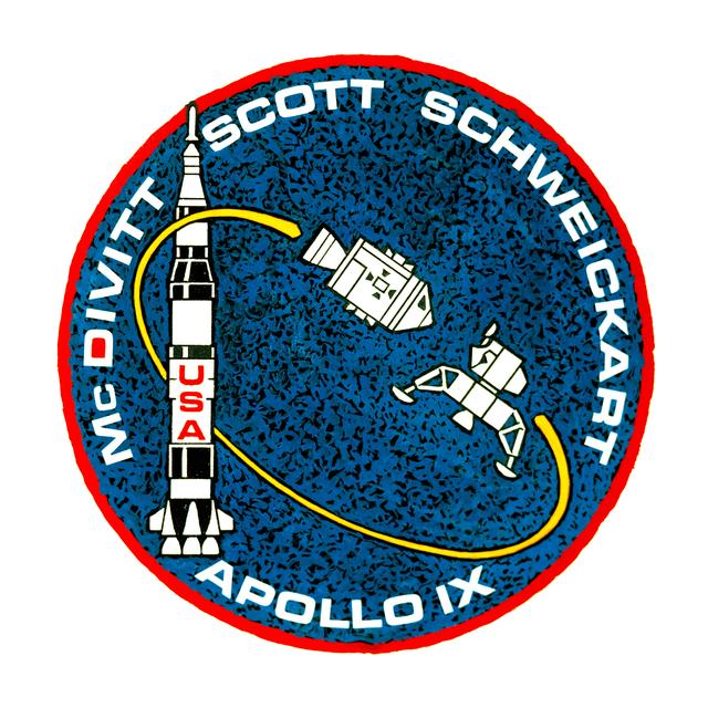NASA image: Emblem - Apollo 9 Space Mission