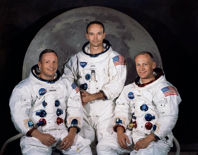NASA image: APOLLO XI CREW - PORTRAIT