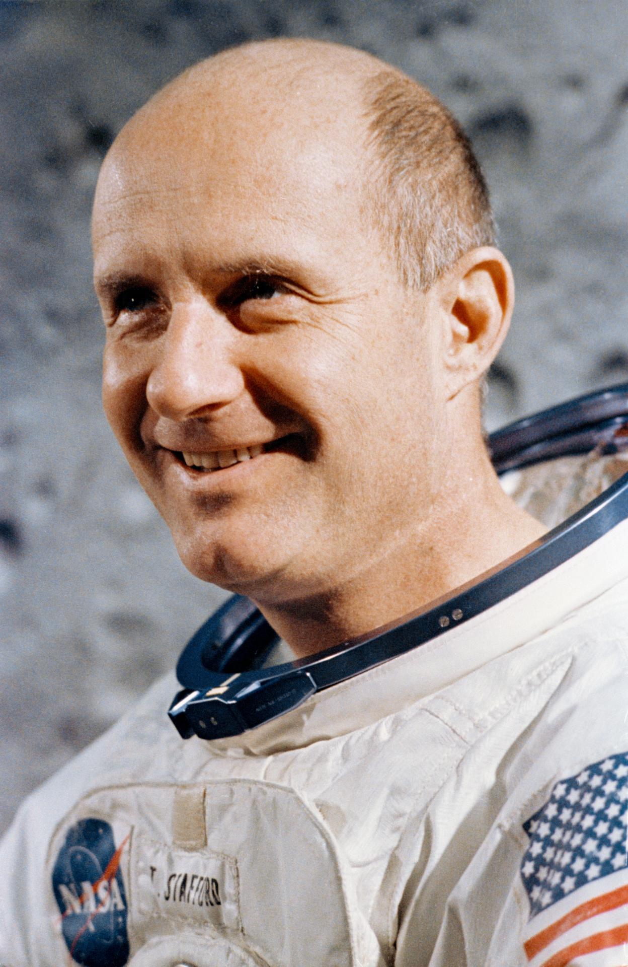 Portrait of Apollo 10 astronaut Tom Stafford