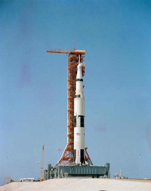 APOLLO X - LAUNCH VEHICLE APOLLO-SATURN (AS)-505 - COUNTDOWN DEMONSTRATION TEST (CDDT) - KSC