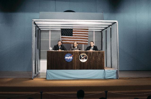 NASA image: Apollo 11 PREFLIGHT - PRESS CONFERENCE - MSC