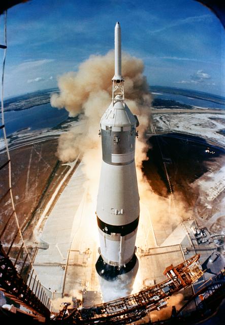 NASA image: Liftoff of the Apollo 11 lunar landing mission