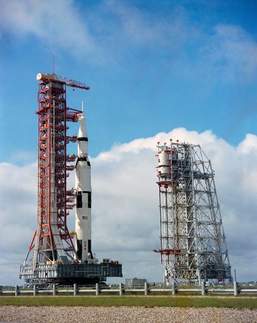 NASA image: APOLLO XII - ROLLOUT - KSC