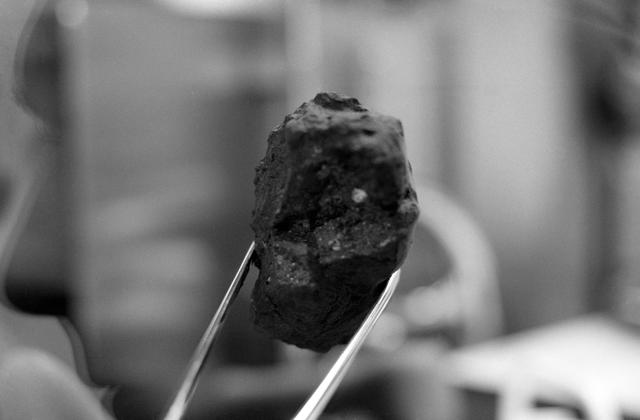 NASA image: Lunar Samples - Apollo 12 (Core and #12073)