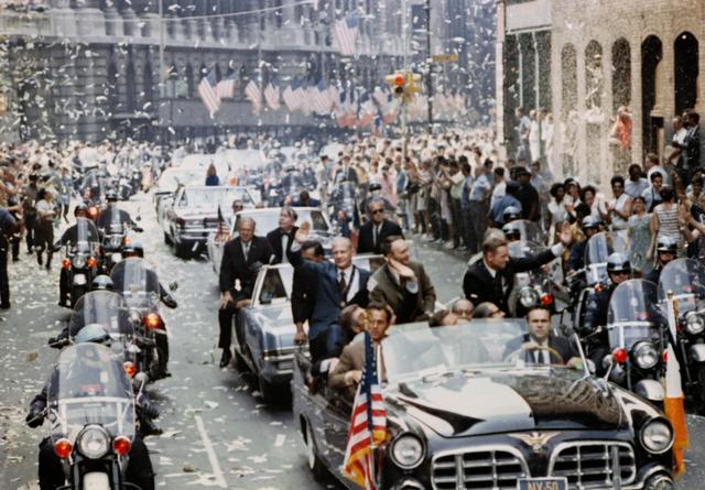 NASA image: Ticker tape parade for the Apollo 11 astronauts