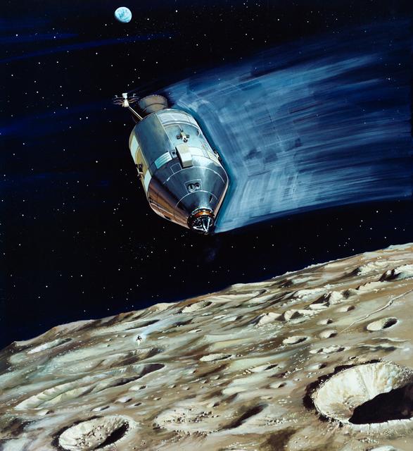 NASA image: APOLLO XIII - ART CONCEPTS