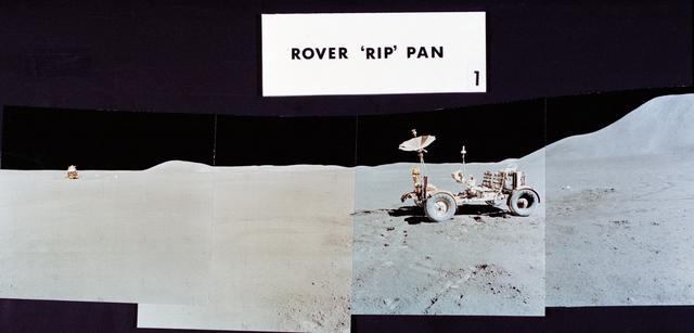 NASA image: Apollo 15 - Extravehicular Activity (EVA) Panorama