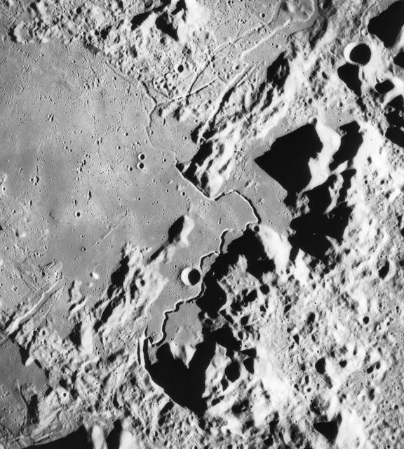 NASA image: View of Hadley-Apennine area as photographed by Apollo 15