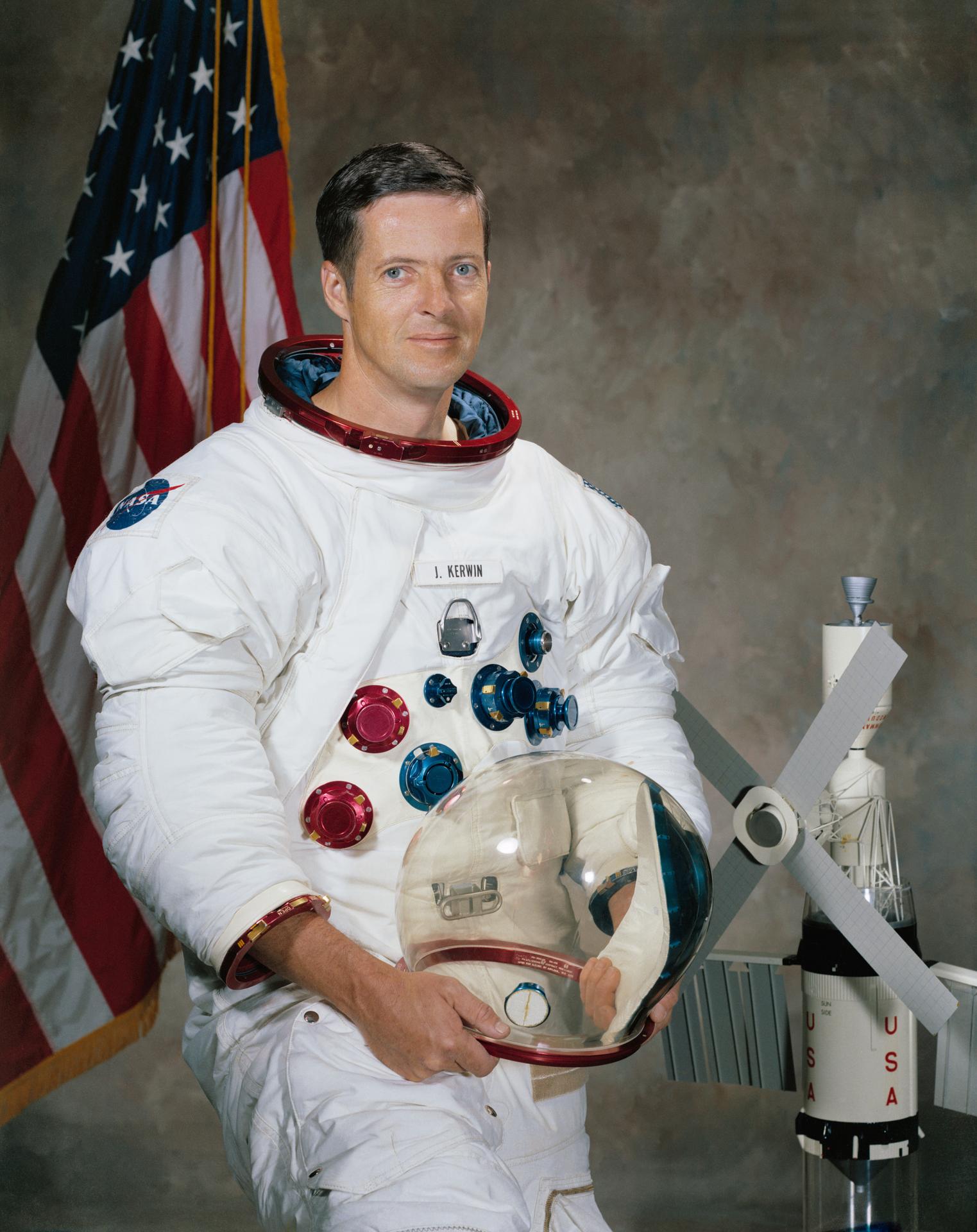 Portrait of astronaut Joseph P. Kerwin