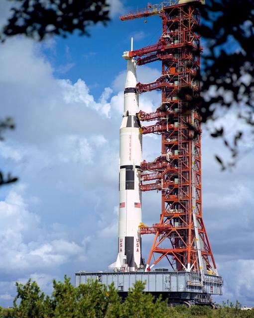 NASA image: Apollo 17 rollout to launch pad