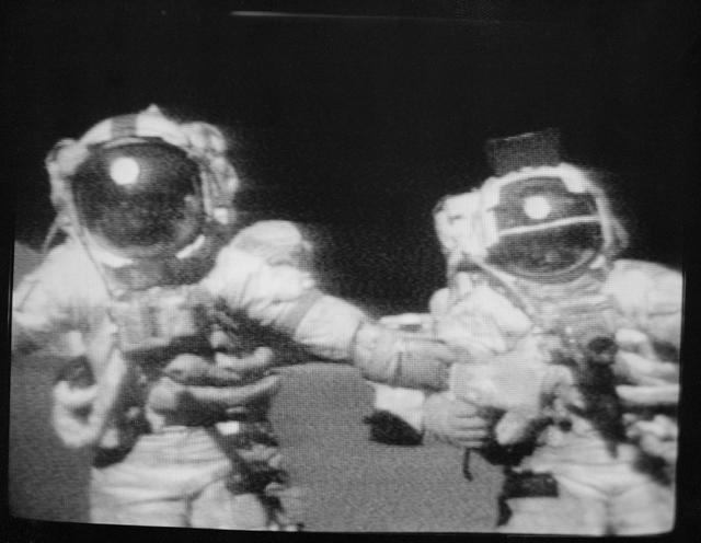 NASA image: APOLLO 17 - INFLIGHT (2ND EVA)