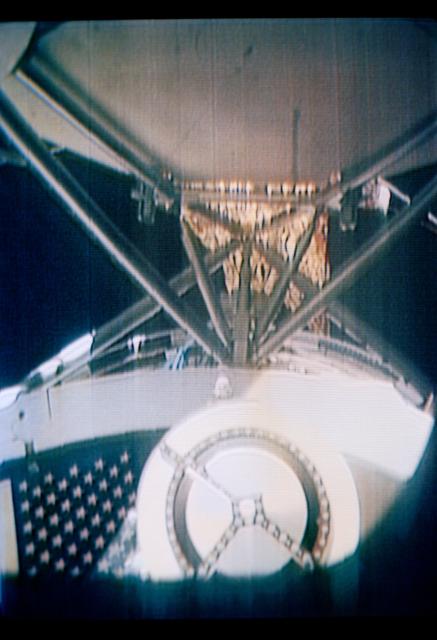 NASA image: Deployment of "Parasol" solar shield