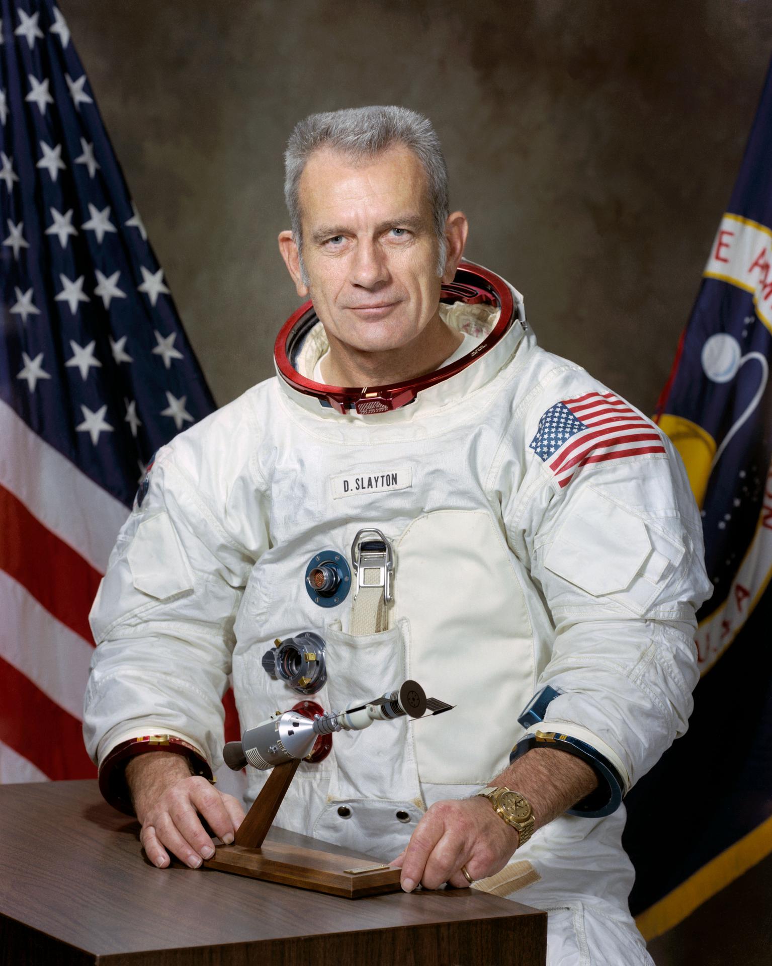 Official astronaut portrait for Donald Slayton