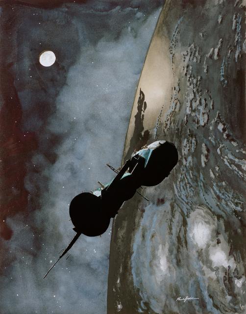 NASA image: APOLLO-SOYUZ TEST PROJECT (ASTP) - ARTIST CONCEPT