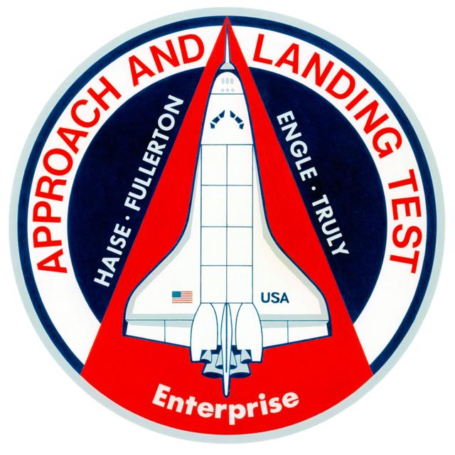 NASA image: APPROACH & LANDING TEST (ALT) - SHUTTLE PATCH