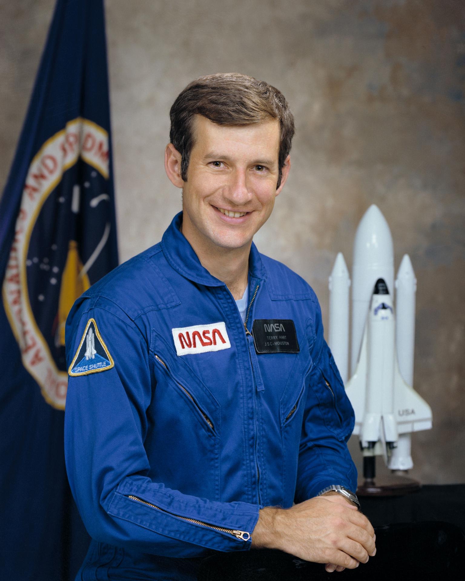 Official astronaut portrait for Terry Hart