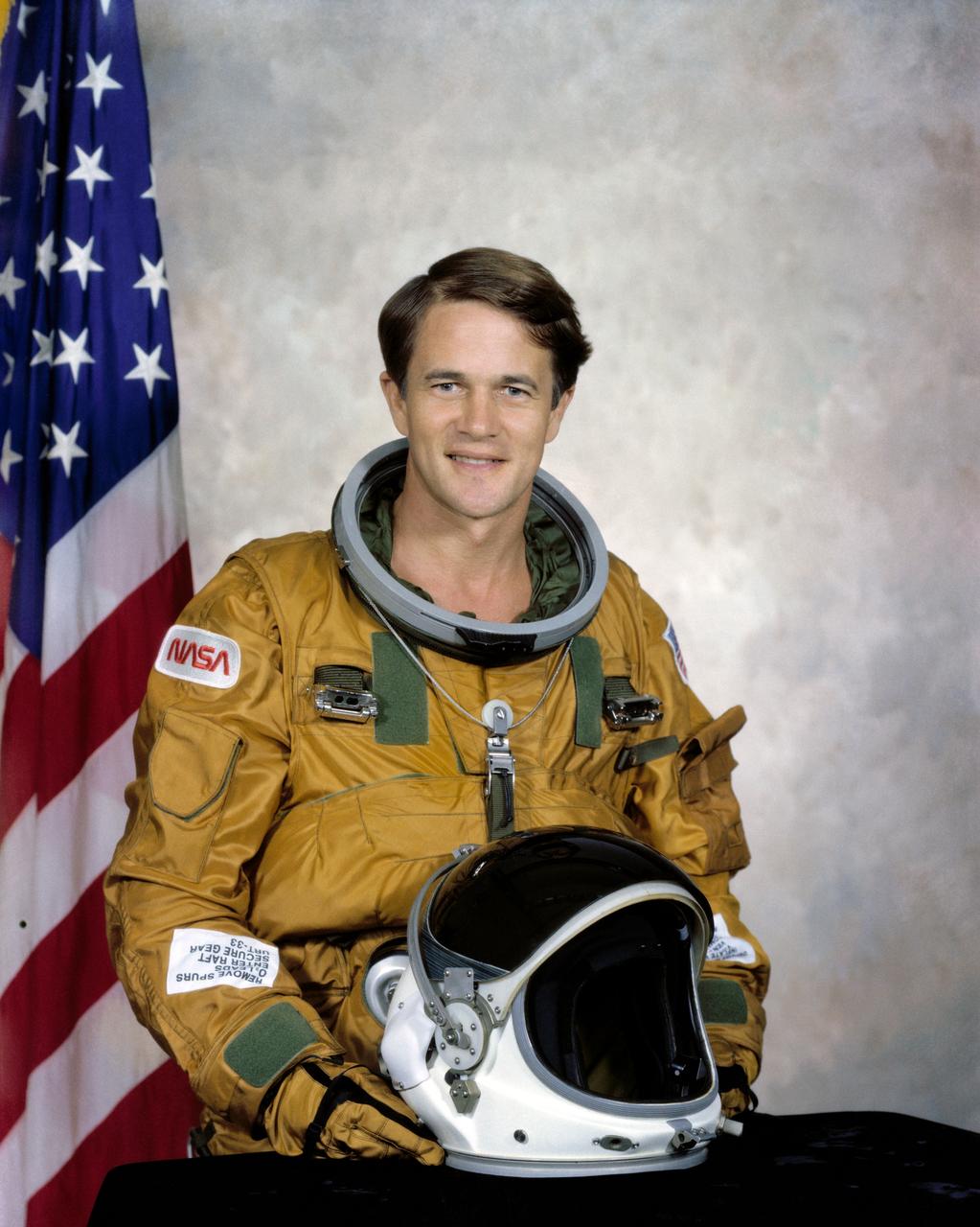 S79-36411 (17 Sept. 1979) --- Astronaut Joseph P. Allen IV.