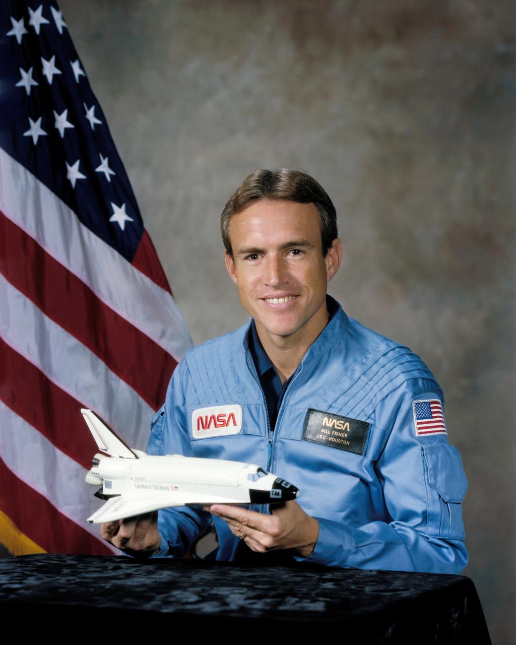 S81-25292 (1981) --- Astronaut William F. Fisher