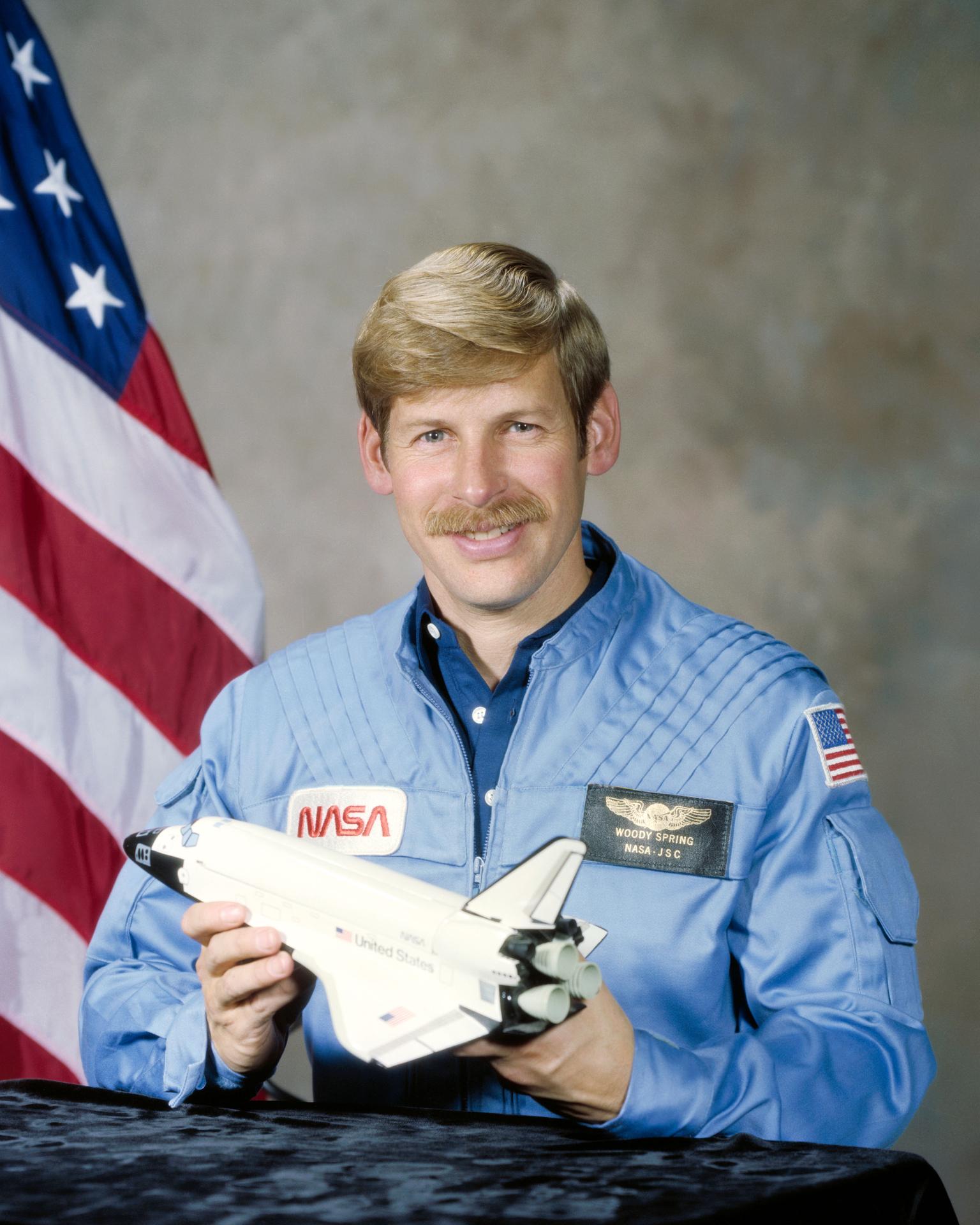 Official astronaut portrait for Sherwood Spring