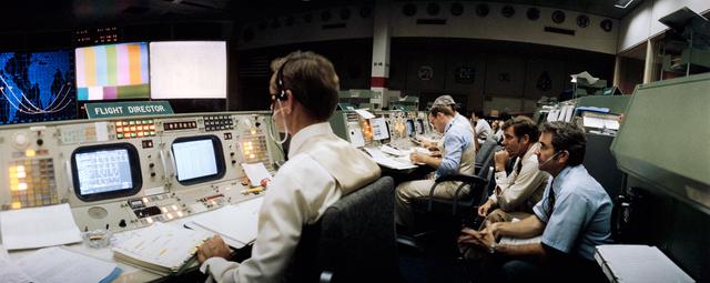 NASA image: Mission Control Activities (MCC) - STS-1 Mission - JSC