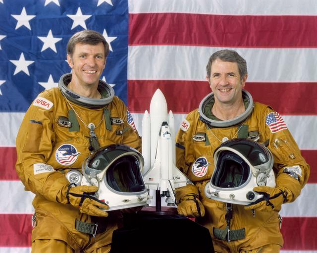 NASA image: Official STS-2 Crew Portrait