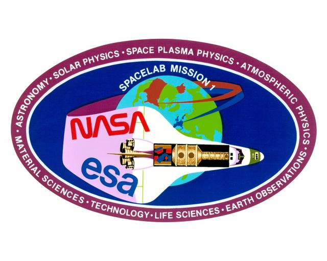 NASA image: SPACELAB (SL)-1 - INSIGNIAS