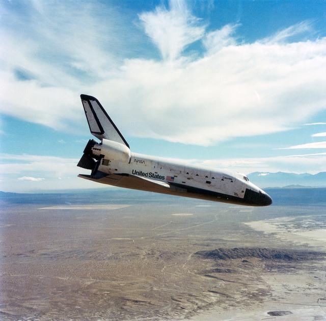 NASA image: Landing - STS-2 - Edwards AFB (EAFB), CA