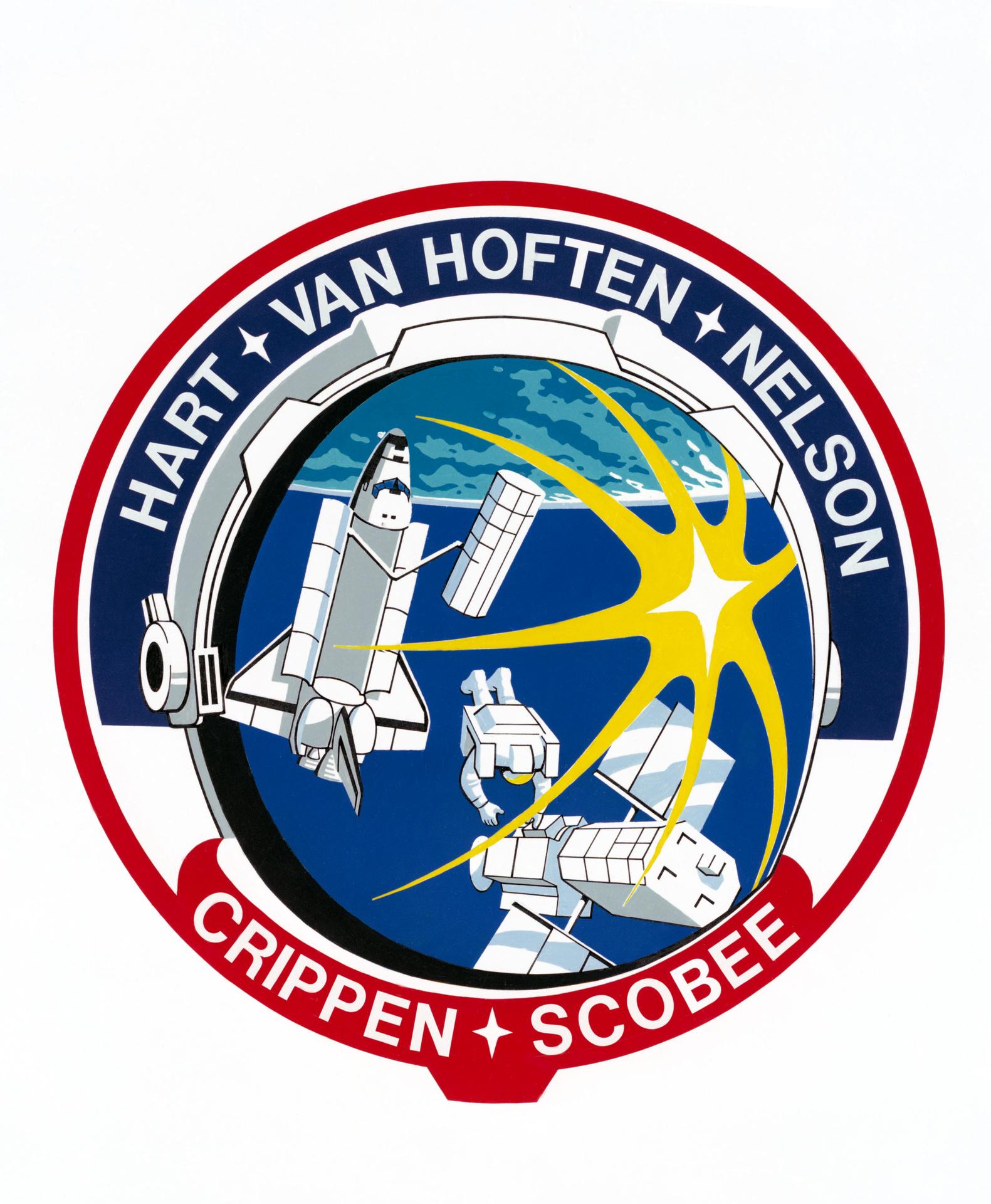 STS-41C mission patch