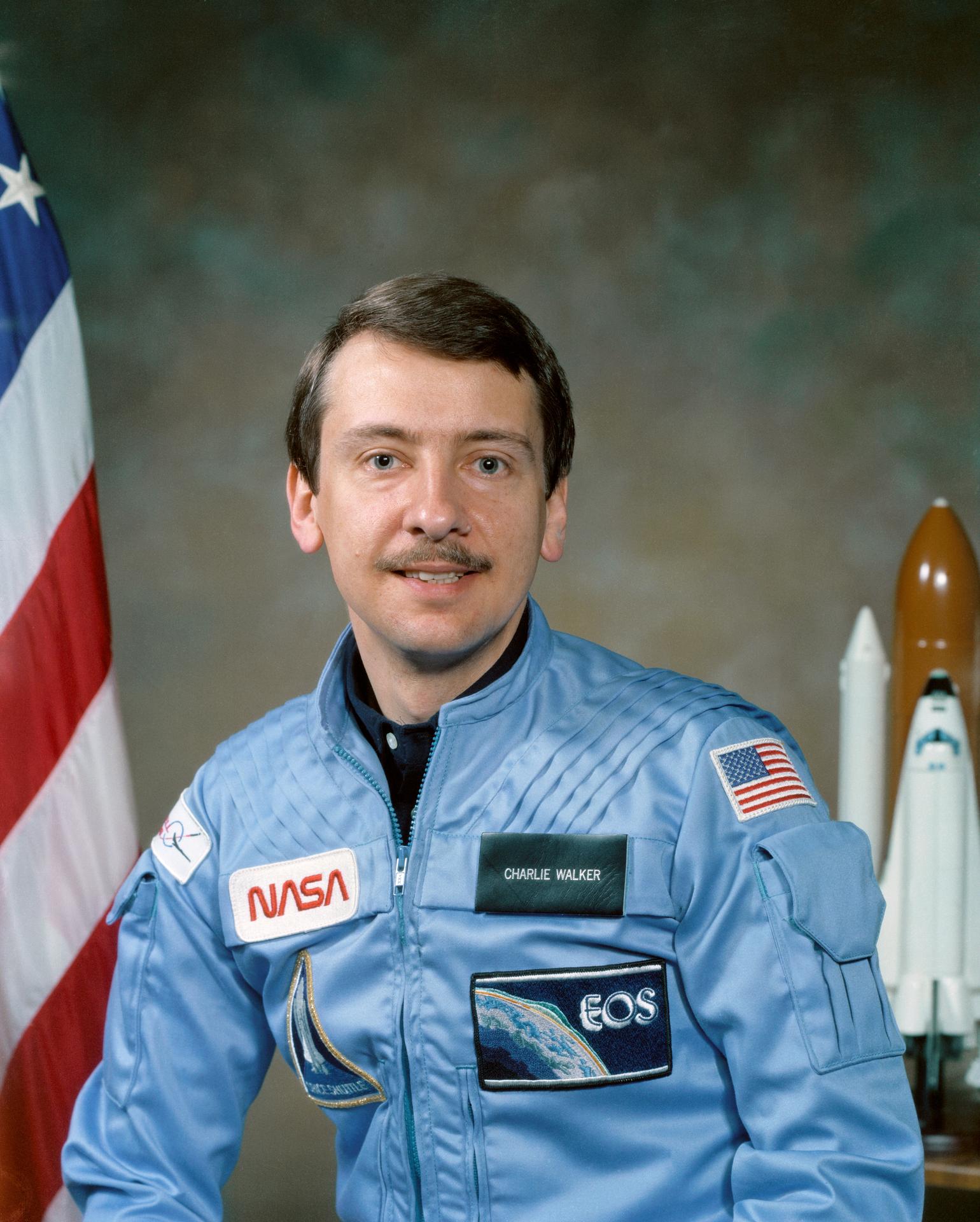 Official astronaut portrait for Charles Walker