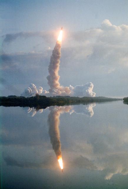 NASA image: STS-11 - Launch View - KSC