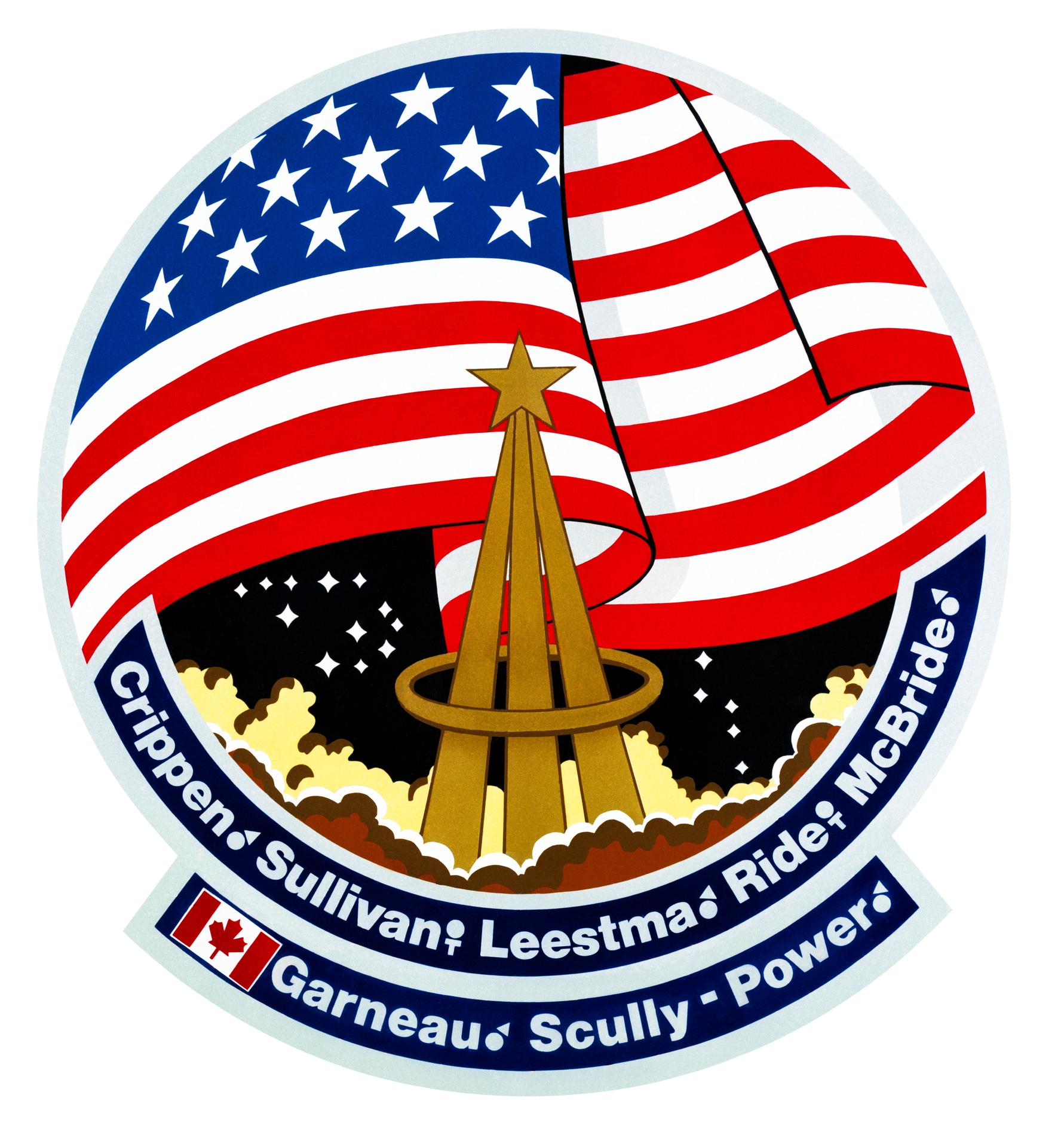 STS-41G mission patch