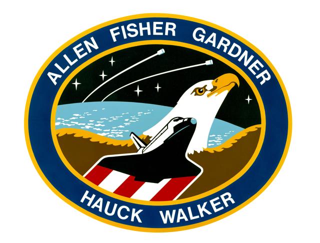NASA image: STS-51A CREW INSIGNIA